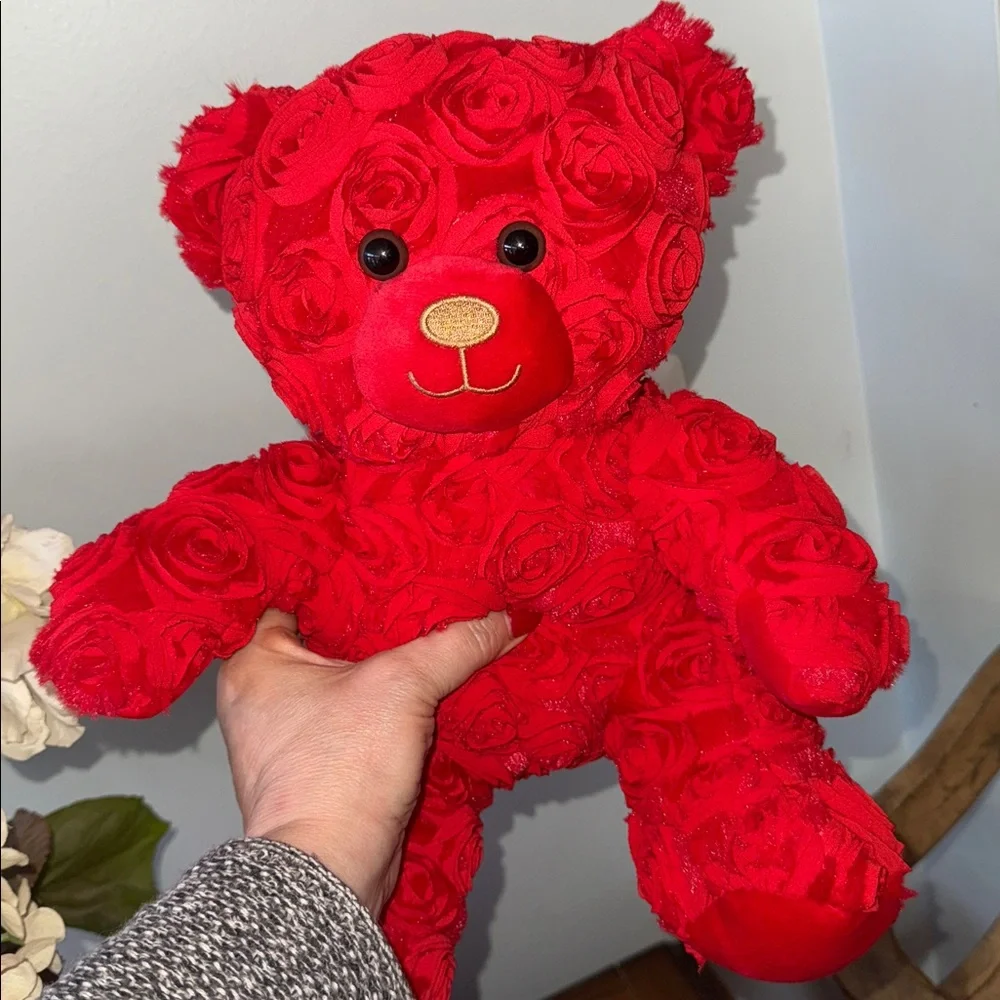 Build-A-Bear Red Roses Teddy - Picture 9 of 9